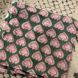 Block print cotton stamped bandana
